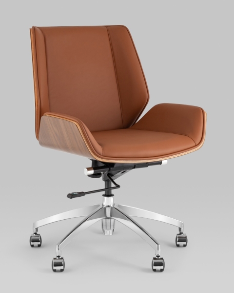 Кресло офисное Crown SN коричневый