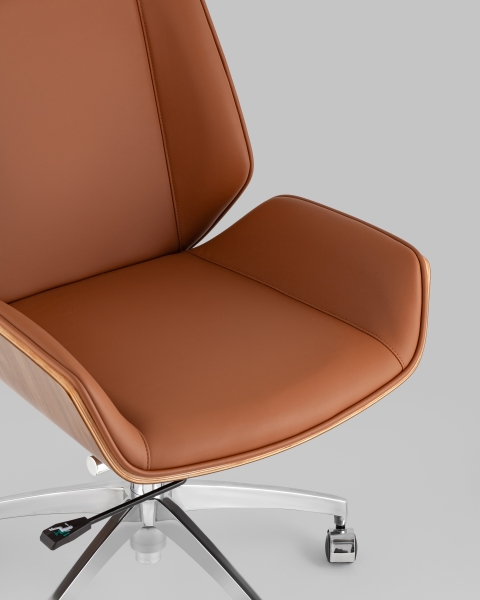 Кресло офисное Crown SN коричневый