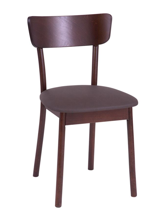 Стул Хорн темный тон, экокожа Е-09