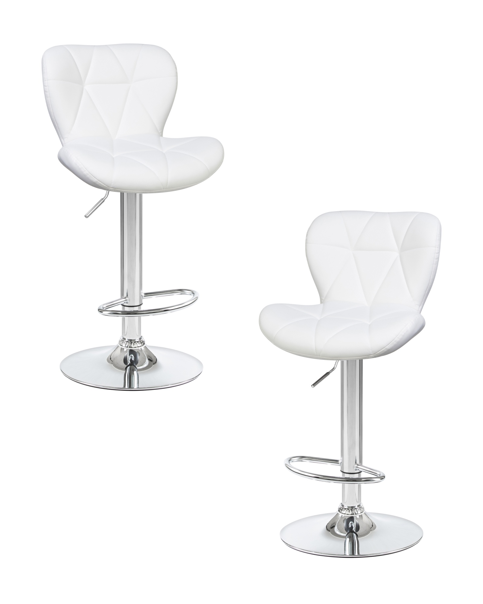 Набор 2 шт Стул барный BARNY, белый