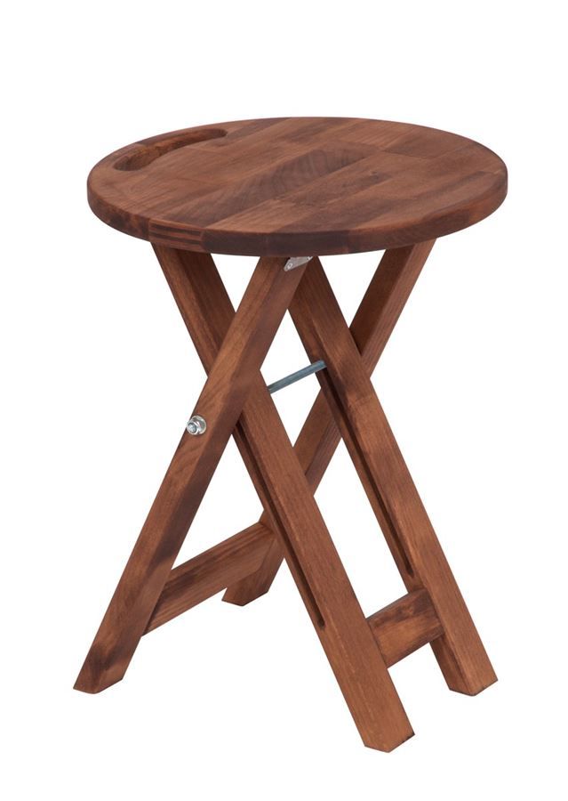 Табурет складной (темный орех) — купить по цене 2500.00 руб. в интернет ...