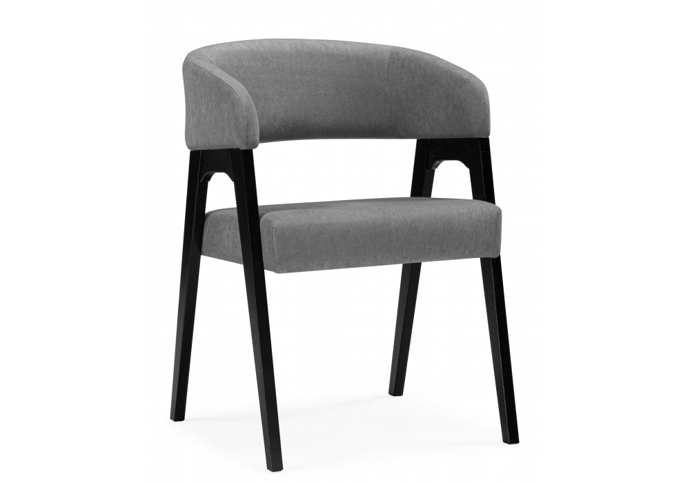 Стул деревянный Невада 1 ткань 234, черное дерево