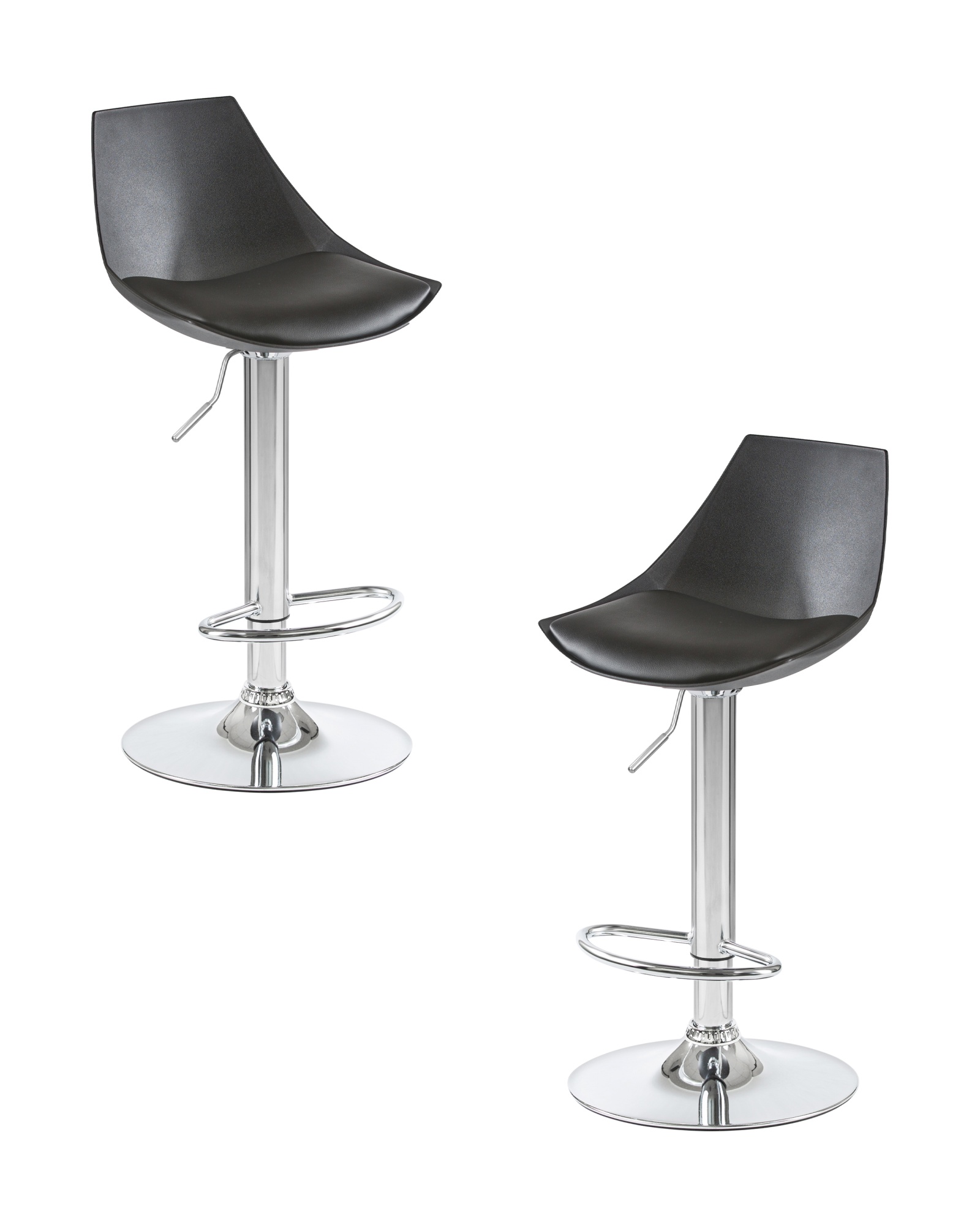 Набор 2 шт Стул барный ROCKY черный