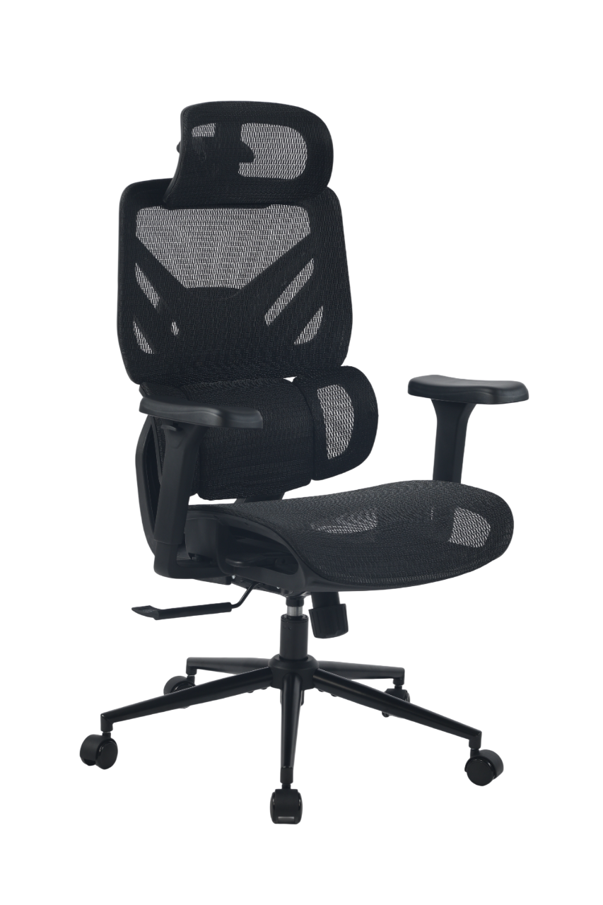 Кресло офисное TopChairs Structo черная сетка