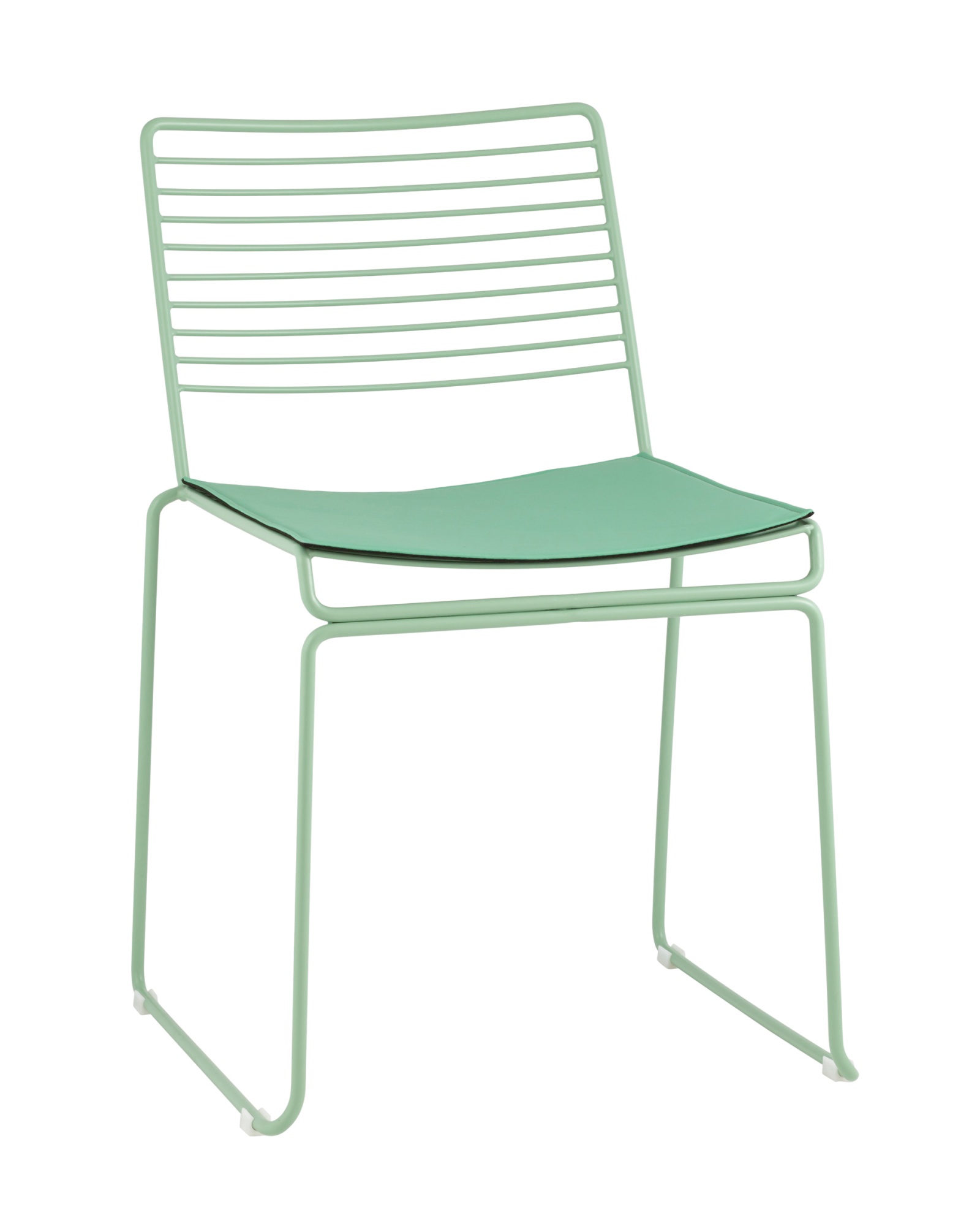 Стул обеденный Danny зеленый с подушкой