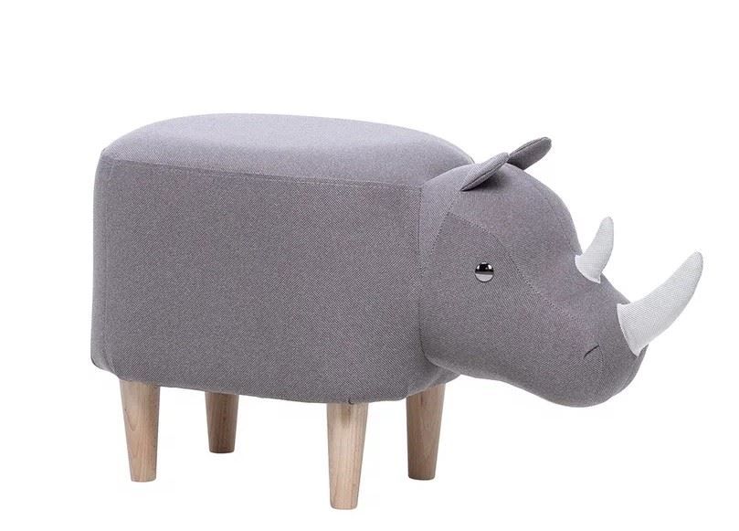 Пуф Rhino COMBI ткань Milos 16, Milos 02