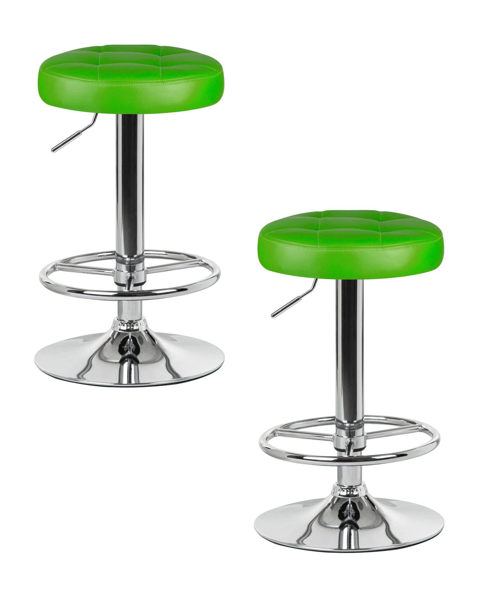 Набор 2 шт Табурет барный BRUNO, зеленый