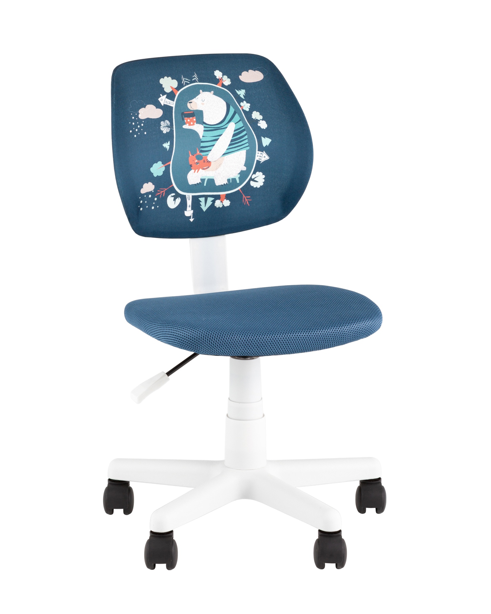 Кресло ЛОЛО Bear пластик белый