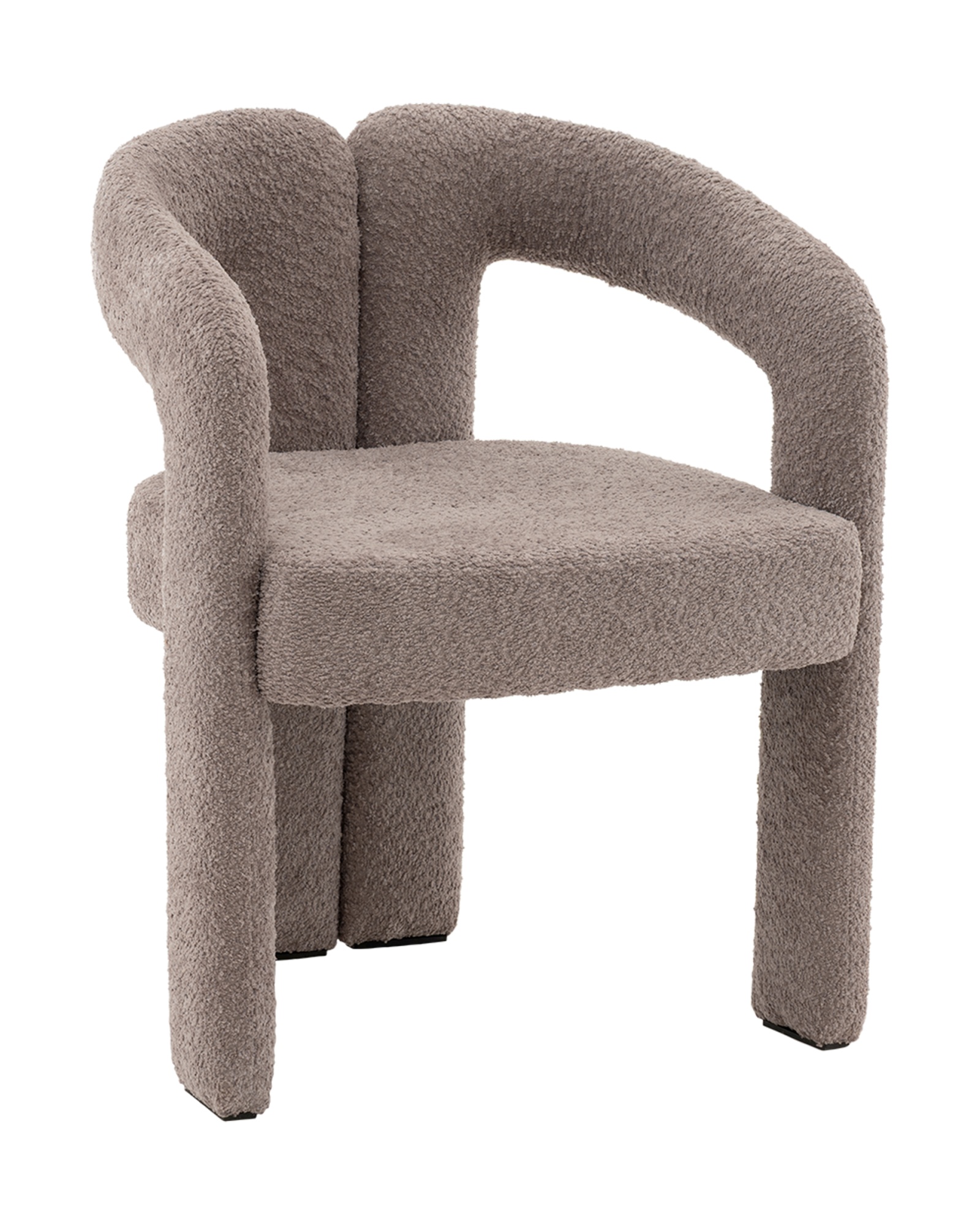 Стул Болинджер букле светло-коричневый