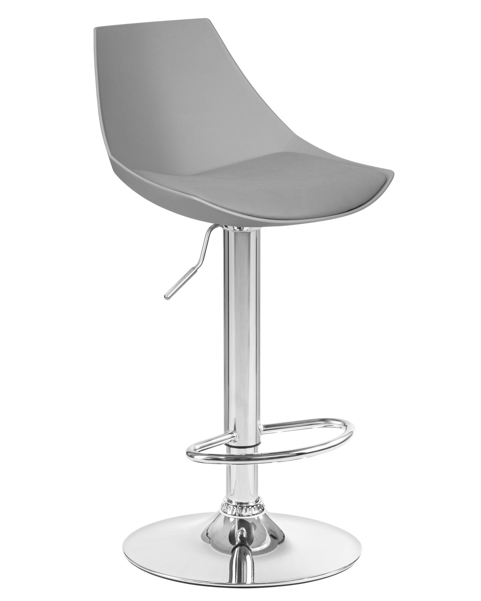 Стул барный ROCKY серый