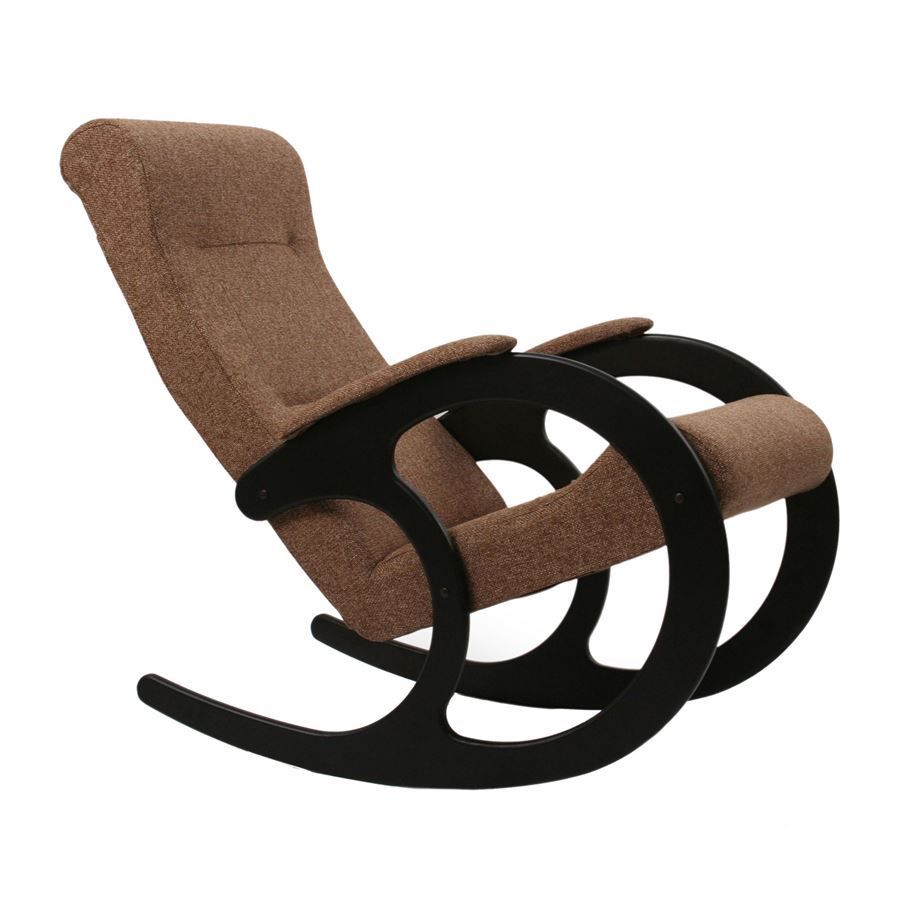 Кресло-качалка модель 3 (венге, ткань Malta 03 а)
