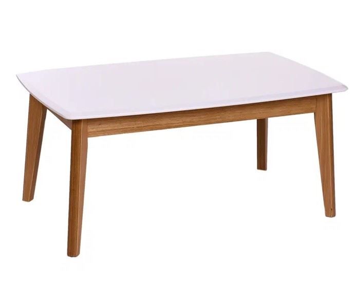 Стол "Дилан" молочный дуб, светлый дуб Вис