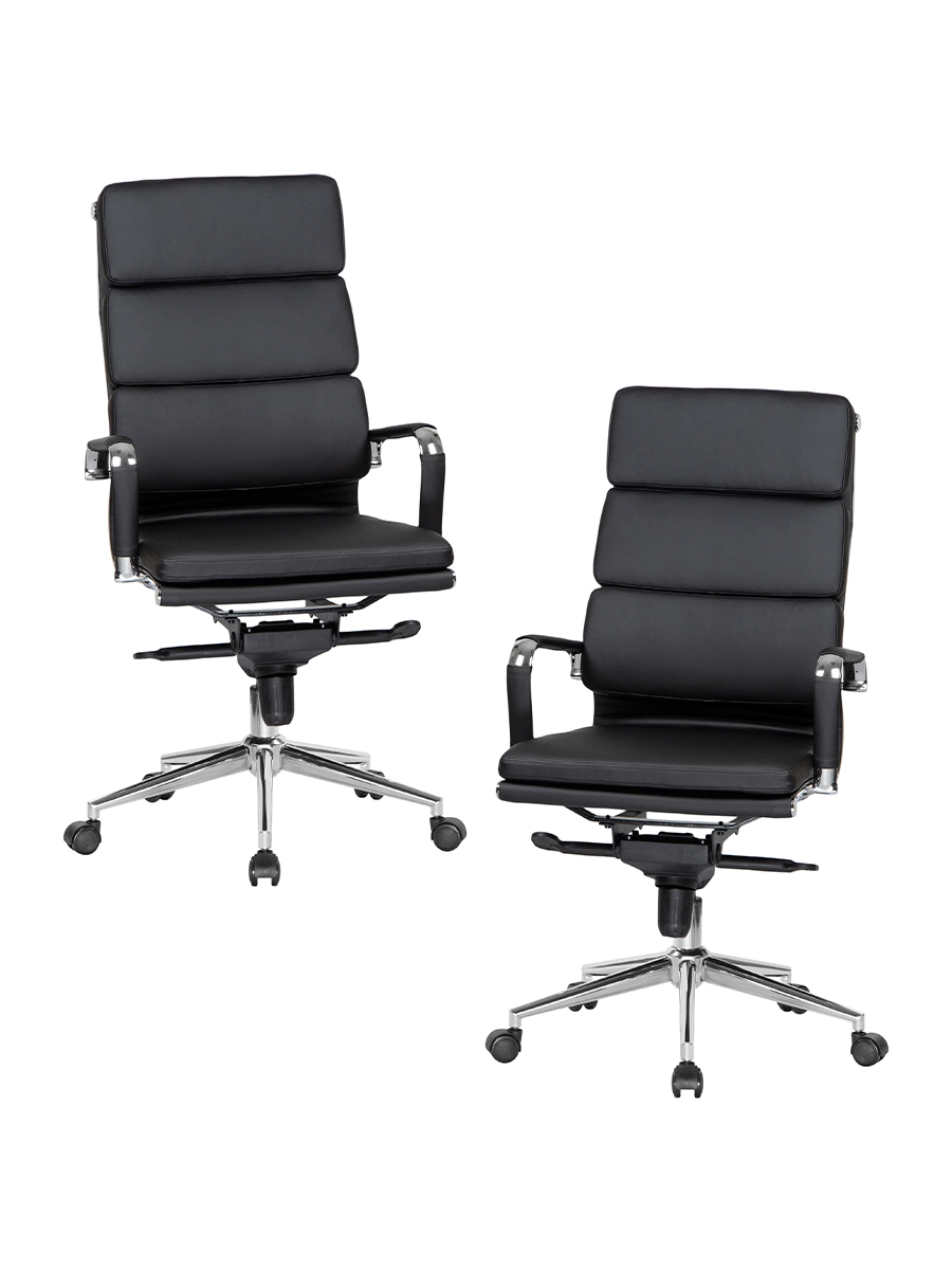 Набор 2 шт Офисное кресло для руководителей ARNOLD черный