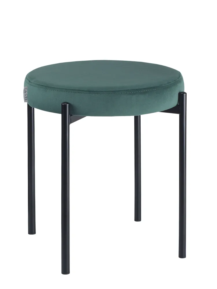 Табурет Maso велюр зеленый