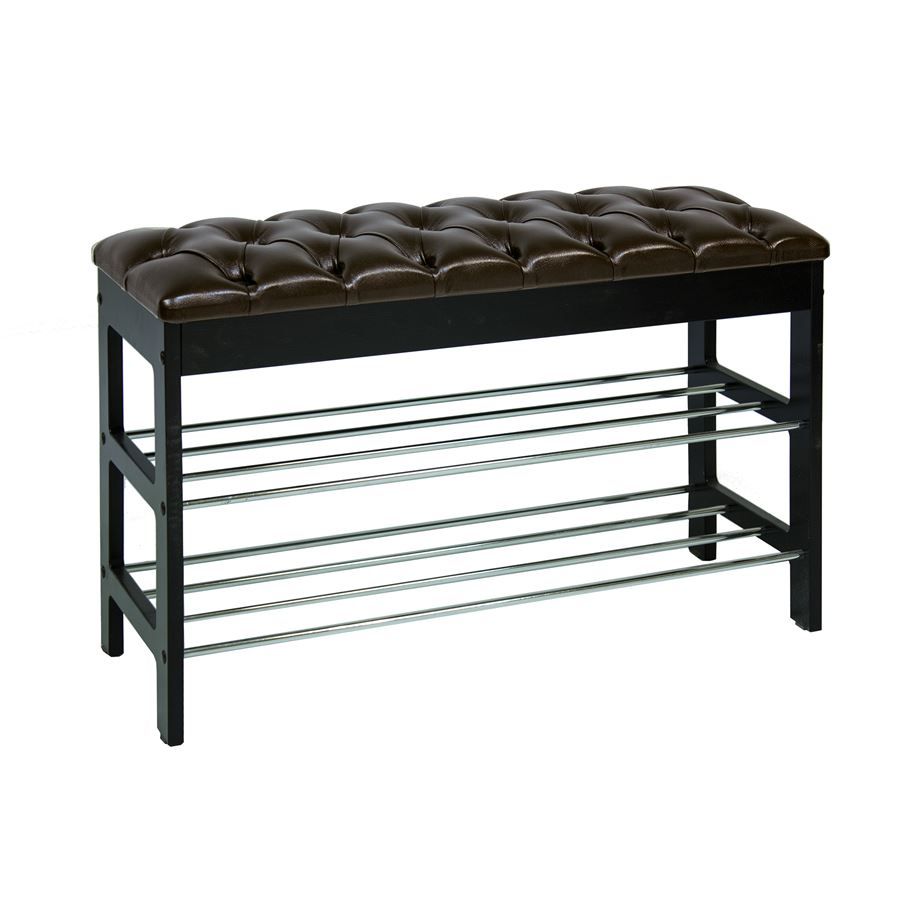 Банкетка \"Грейс\" (Венге/орегон 120/каретная стяжка) Ls — купить по цене ...