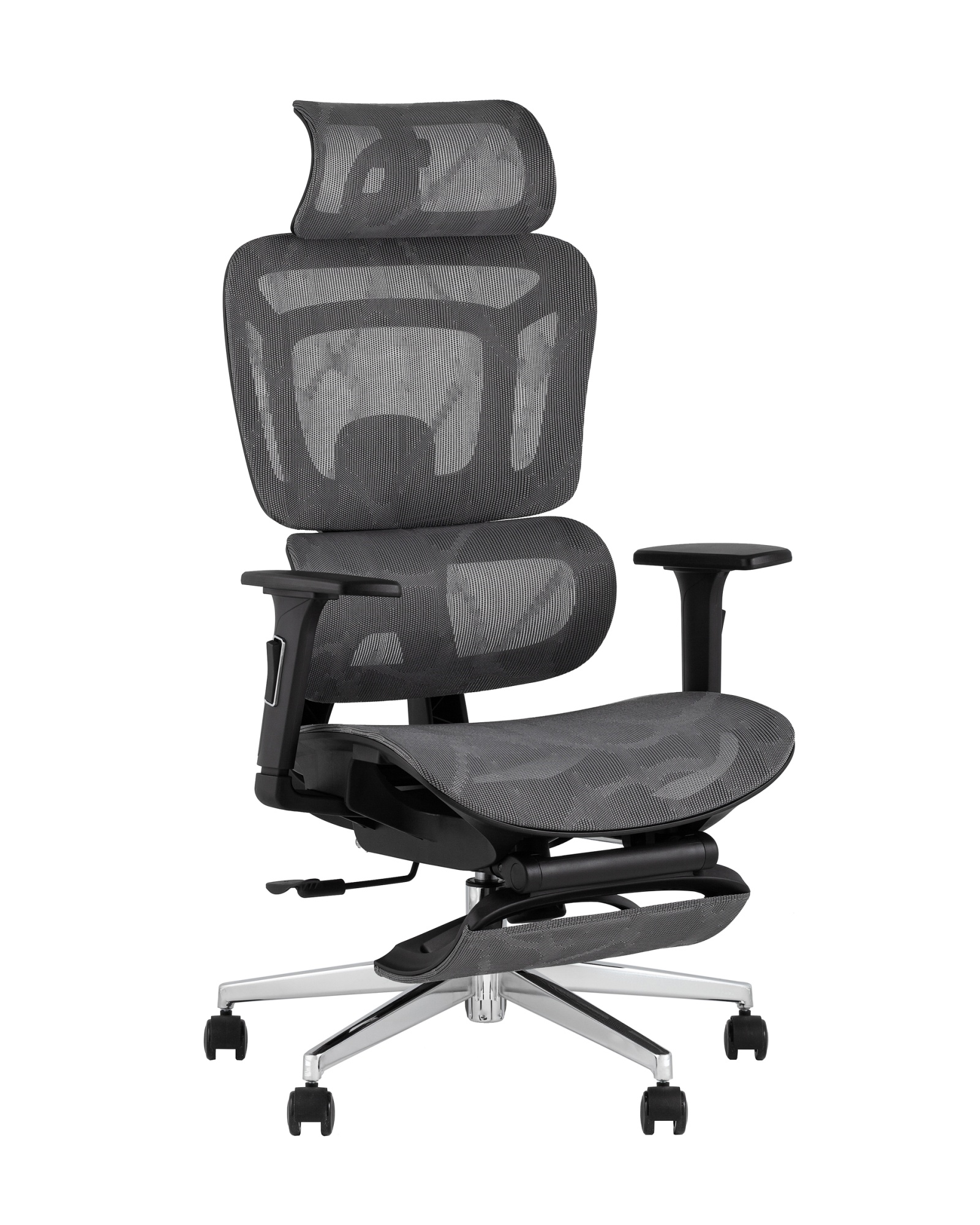 Кресло офисное TopChairs Nimbus серый
