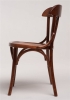 Стул венский Линц средний тон с твердым сиденьем
