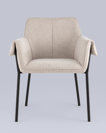 Кресло Бесс ткань бежевый