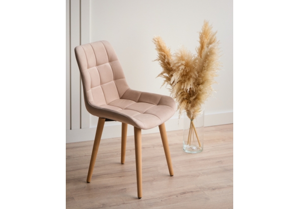 Стул деревянный Челси бежевый (zd 210), светлое дерево np