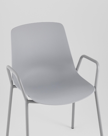 Стул Kaira пластик серый