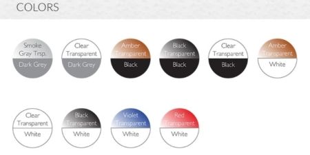 Стул пластиковый Miss Bibi белый, янтарный