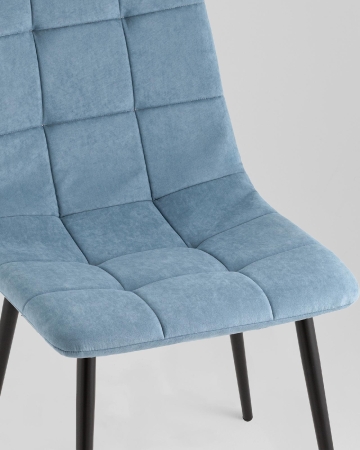 Стул Одди Original велюр пыльно-синий 4 шт.