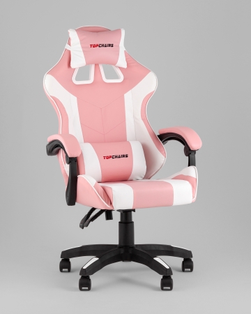 Кресло спортивное TopChairs MG-7035 розово-белый фото в интернет-магазине Stoolmarket