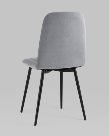 Стул Easy велюр серый Стул Easy велюр серый