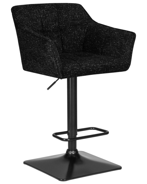 Набор 2 шт Стул барный RALF, черный твид (LEO18)