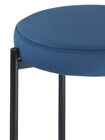 Табурет Maso велюр синий