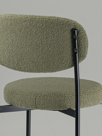 Стул Maso экомех зеленый HUSH 617