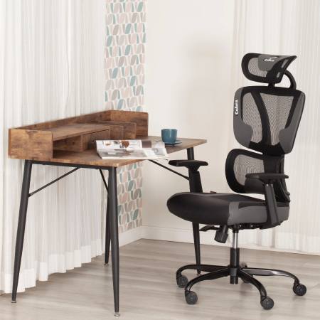 Кресло iCobra черная экокожа