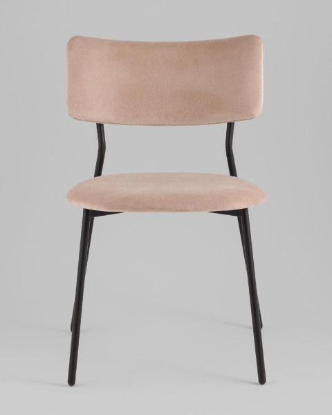 Стул Амелия велюр бежевый