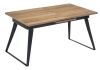 Стол Кхал галифакс графит, натуральный