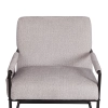 Кресло Чарли Люкс серое