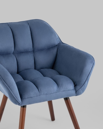 Кресло Брайан глубокий синий
