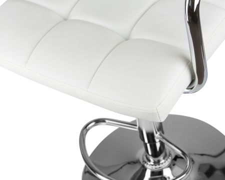 Стул барный KRUGER ARM белый