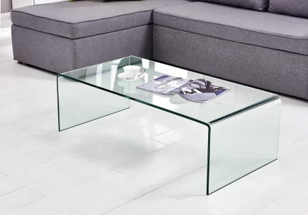 Стол журнальный F-006K прозрачный