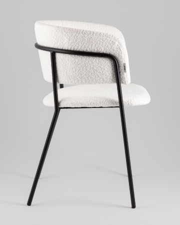 Кресло Нэлли New букле белый