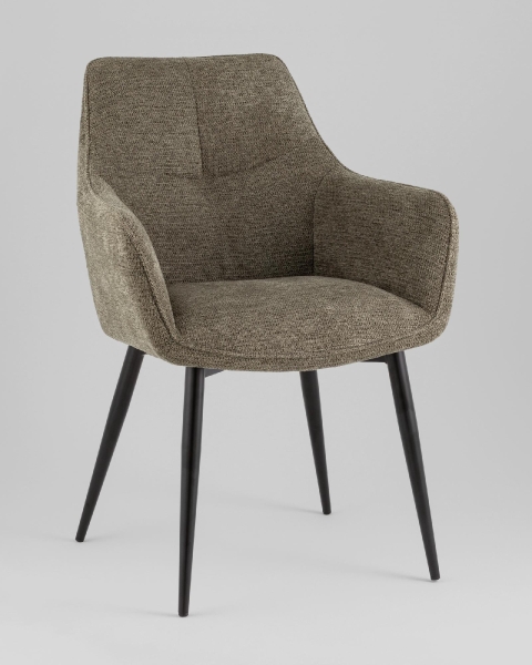 Стул обеденный Lynet рогожка серо-зеленый Стул обеденный Lynet рогожка серо-зеленый