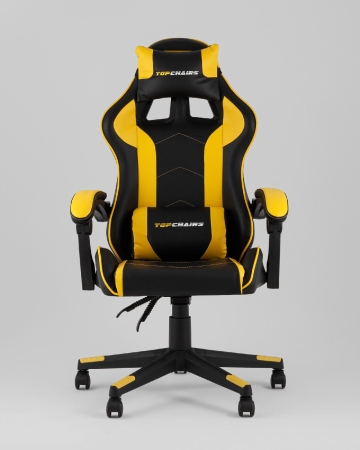 Кресло спортивное Shadow TopChairs черно-желтый