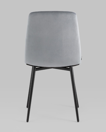 Стул Одди велюр серый