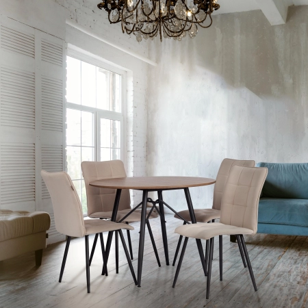 Стул обеденный Bari молочный Стул обеденный Bari молочный