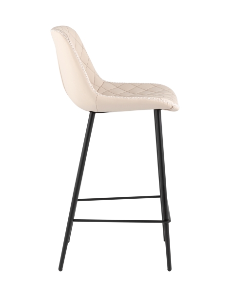 Стул барный Arch экокожа светло-серый