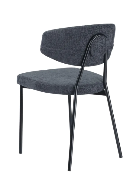 Стулья для кухни Дрим темно-серый шенилл ELEMENT 998, комплект 2шт