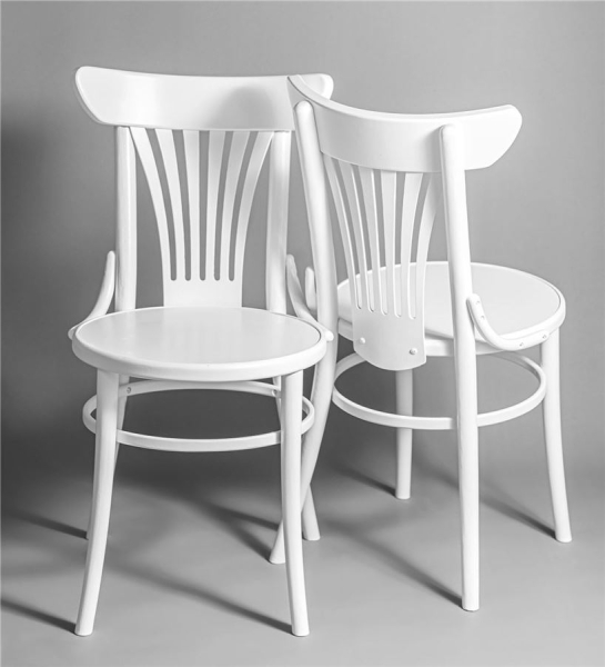 Стул венский Uranus белый, жесткое сиденье Стул венский Uranus белый, жесткое сиденье
