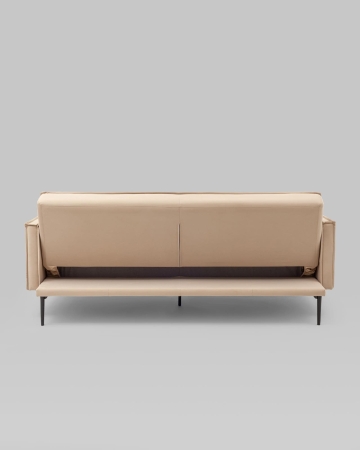 Диван прямой Кассель велюр бежевый