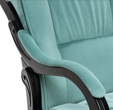 Кресло-маятник Сенатор 78 венге, ткань V 43