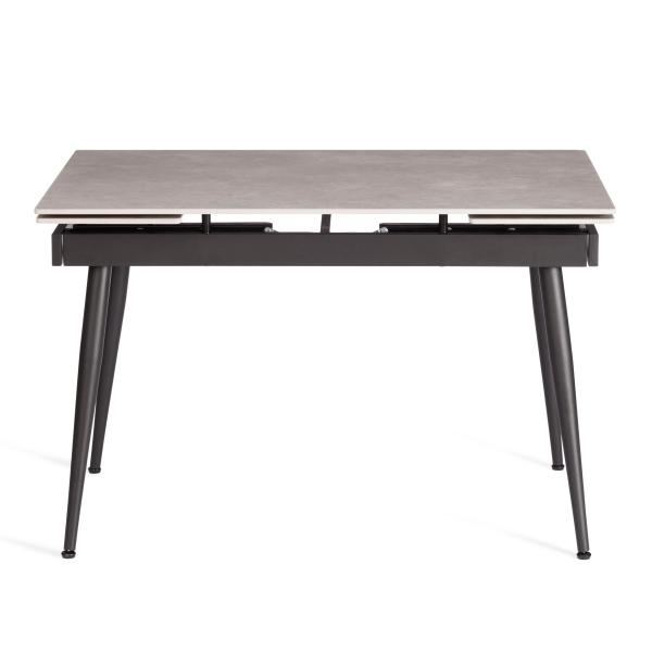 Стол обеденный Lord Grey/Лорд Грей светло-серый и черный