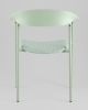 Стул Eila с подушкой пластик зеленый